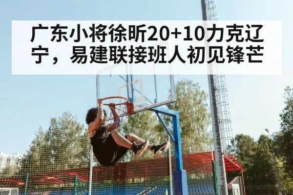 广东小将徐昕20+10力克辽宁，易建联接班人初见锋芒